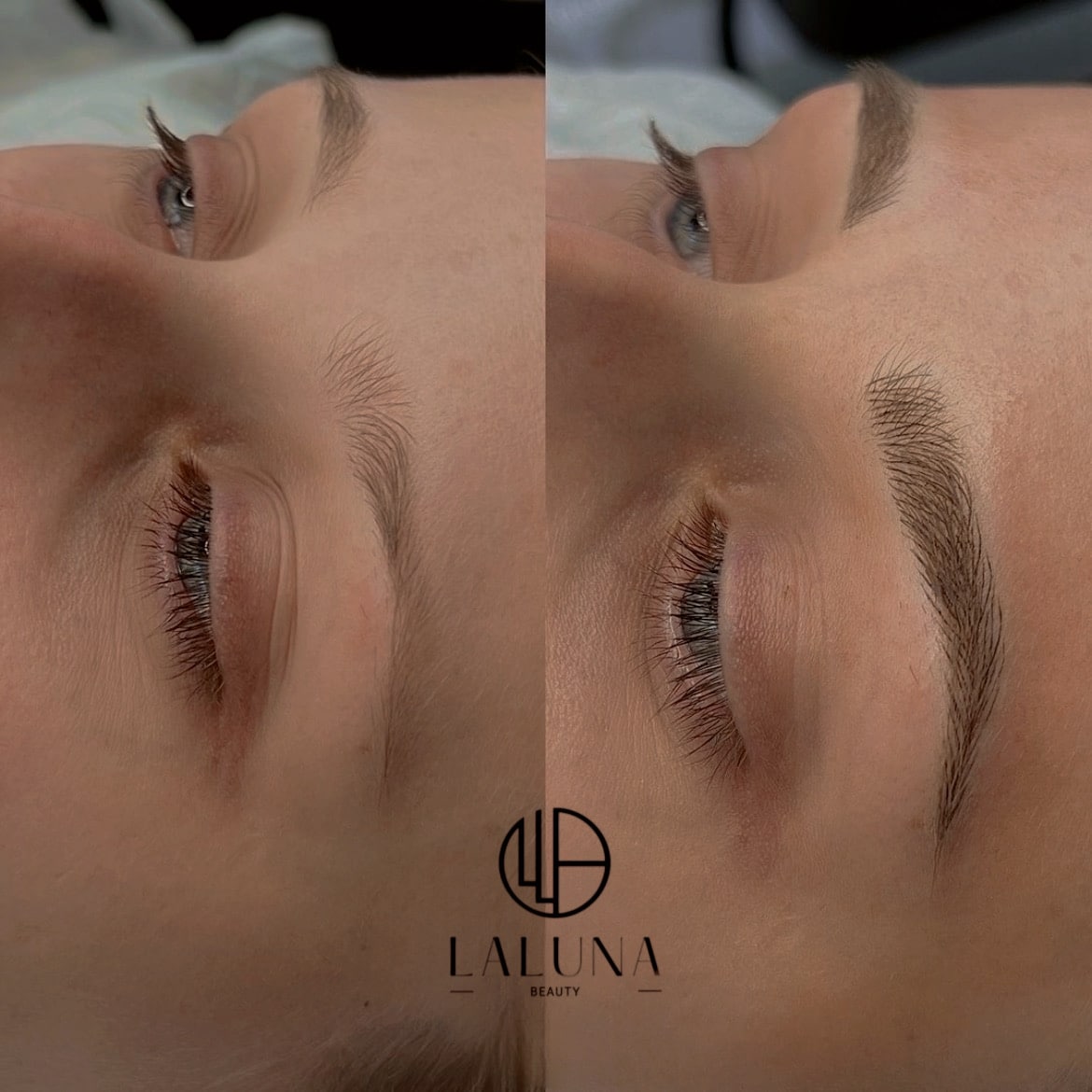 Microblading Behandlung im Kosmetikstudio in Kiel